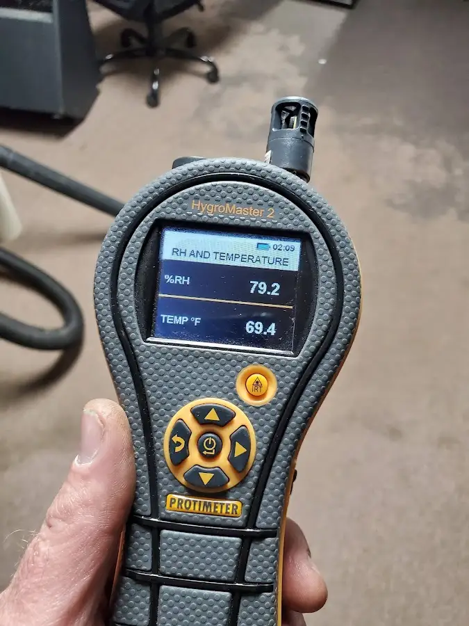 Moisture meter humidity assessment for Mold Remediation & Removal in Camillus